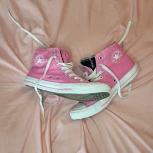 Pink Converse Shoes Size 8